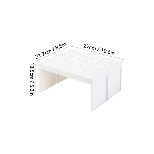 WORTHBUY Cabinet Cup Storage Rack Stackable Glass Cup Drying Rack