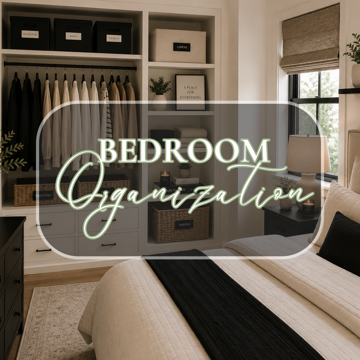 Bedroom Organization