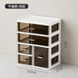 Desktop Large Capacity Storage Box Makeup Table Skincare Organizer Multi-Layer Drawer Storage Box for Students