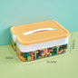 Stackable Building Block Storage Box Transparent Dustproof Moisture-proof Plastic Storage Boxes Kids Lego DIY Educational Toys