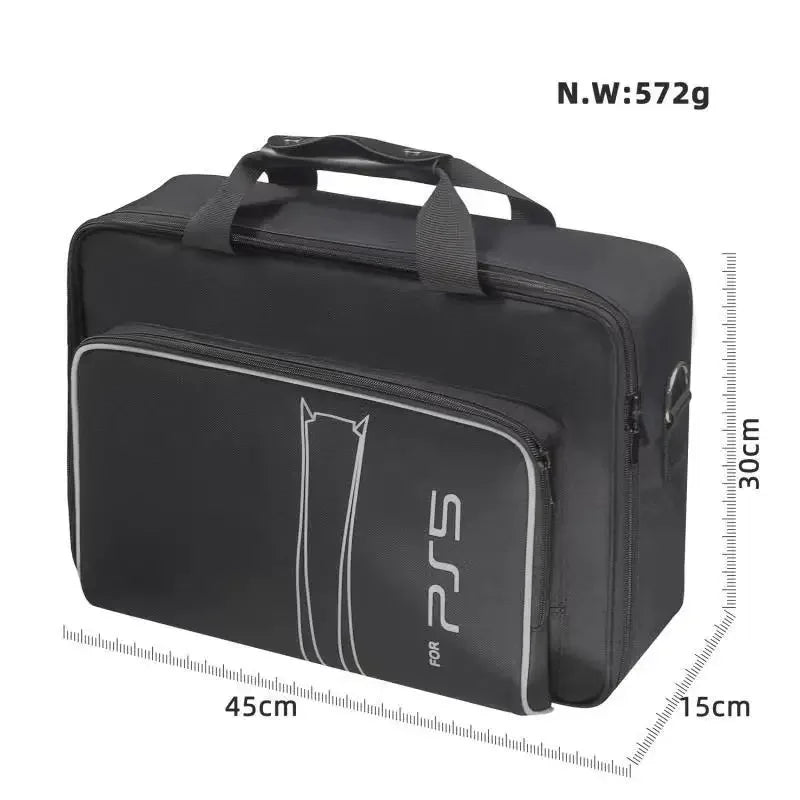 For PS5 Protective Case Bag For PS5 Travel Case  for PS5 Disc/Digital Edition Console, Controllers, Game Cards, Headset