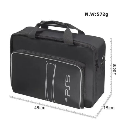 For PS5 Protective Case Bag For PS5 Travel Case  for PS5 Disc/Digital Edition Console, Controllers, Game Cards, Headset