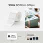 Niimbot Labels Sticker White/Color/Transparent Thermal Adhesive Paper Roll Printer Paper For Niimbot B1 B21 Portable Printer