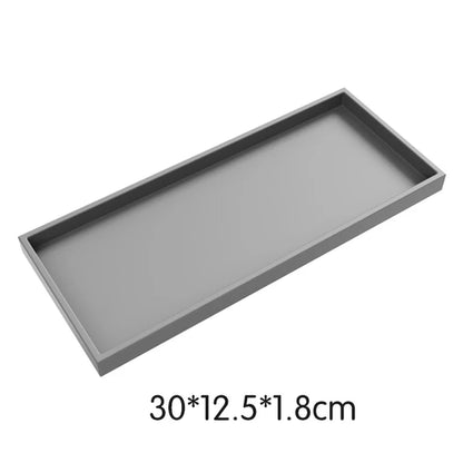 Multifunctional Silicone Storage Tray Bathroom Organizer Soap Dish