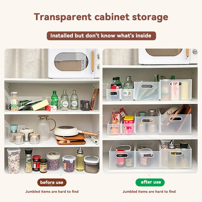 WORTHBUY Cabinet Folding Storage Box With Handle Multi-functional