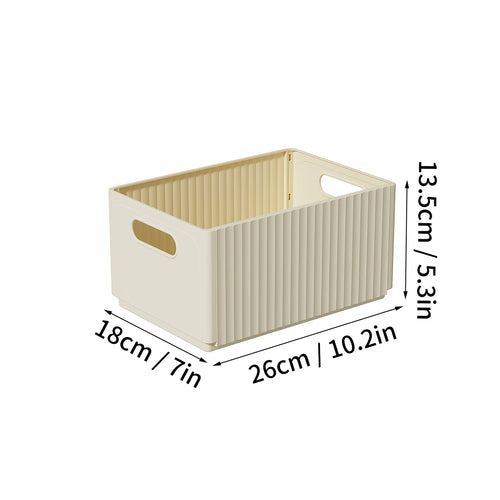 WORTHBUY Cabinet Folding Storage Box With Handle Multi-functional