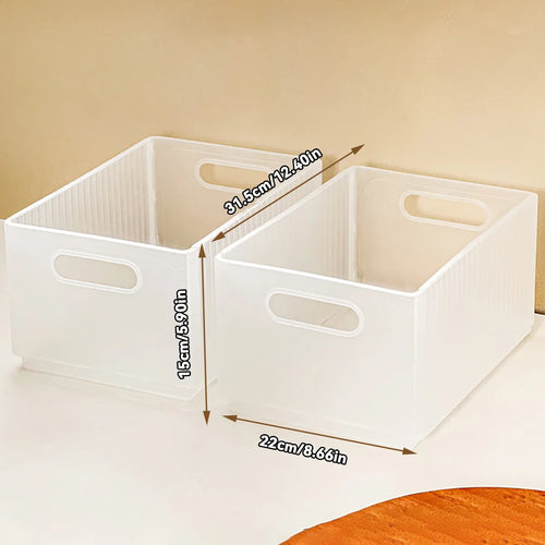 WORTHBUY Cabinet Folding Storage Box With Handle Multi-functional