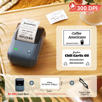 Niimbot B1/B1 PRO Thermal Label Printer Wireless Self-adhesive Bluetooth Inkless Label Maker for Business Price-Tag Sticker