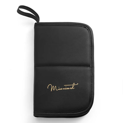 Multifunctional Makeup Brush Storage Bag Waterproof Artist Cosmetic Case Handbag Portable Travel Cosmetic Organizer Beauty Tools