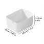 WORTHBUY Multifunctional Plastic Storage Box With Handle Desktop Organizer For Food Bathroom Kitchen Cabinet Storage Organizer